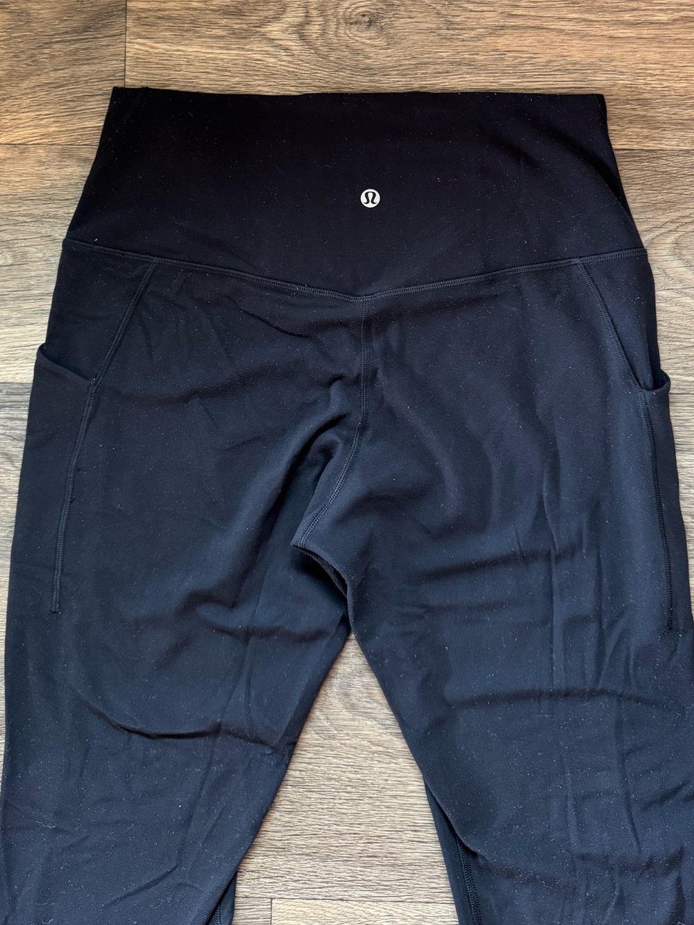 Lululemon Black High-Rise Leggings - Picture 2 of 4